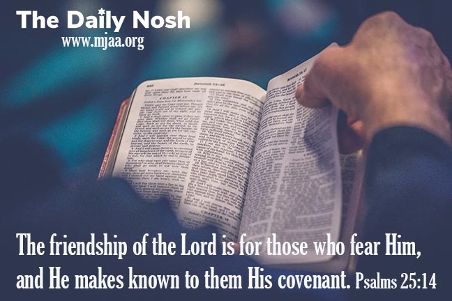 The Daily Nosh - Psalms 25:14