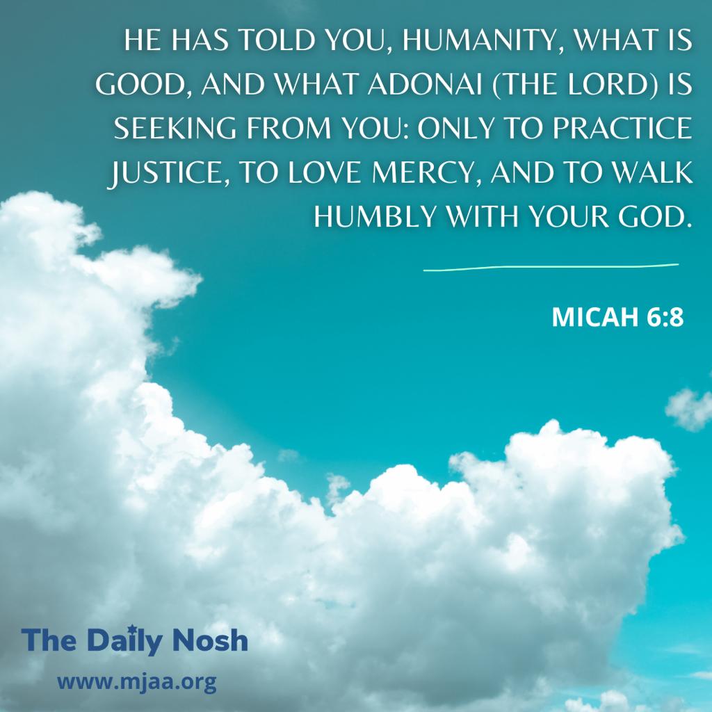 The Daily Nosh - Micah 6:8