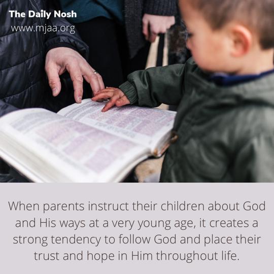 The Daily Nosh - Psalm 78:5-7a