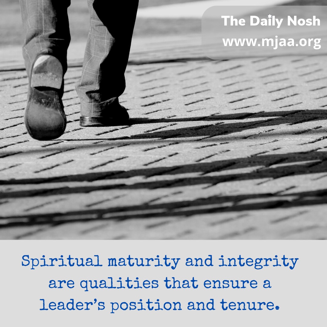 The Daily Nosh - I Timothy 3:1-2