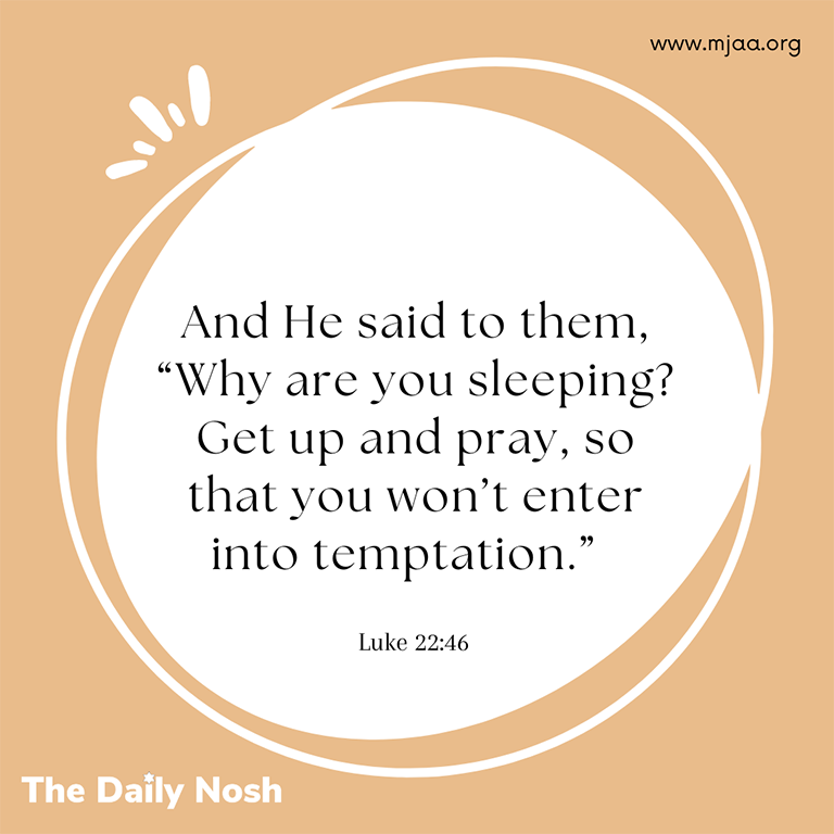 The Daily Nosh - Luke 22:46
