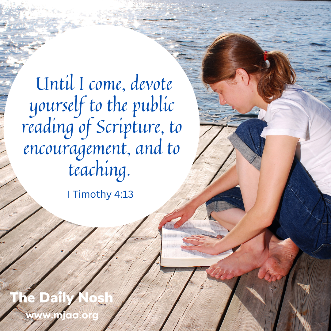 The Daily Nosh - I Timothy 4:13