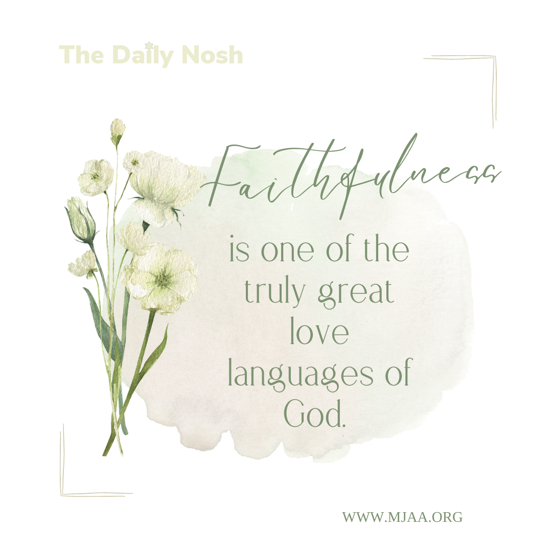 The Daily Nosh - Deuteronomy 13:4