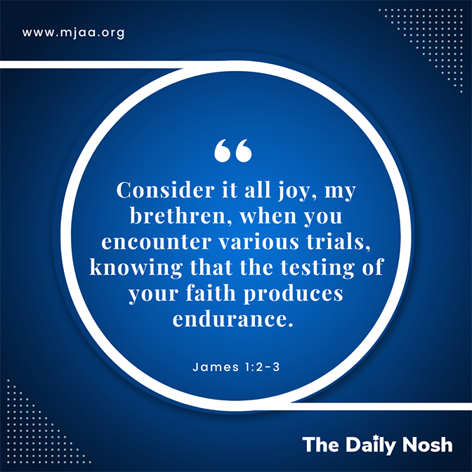 The Daily Nosh - James 1:2-3