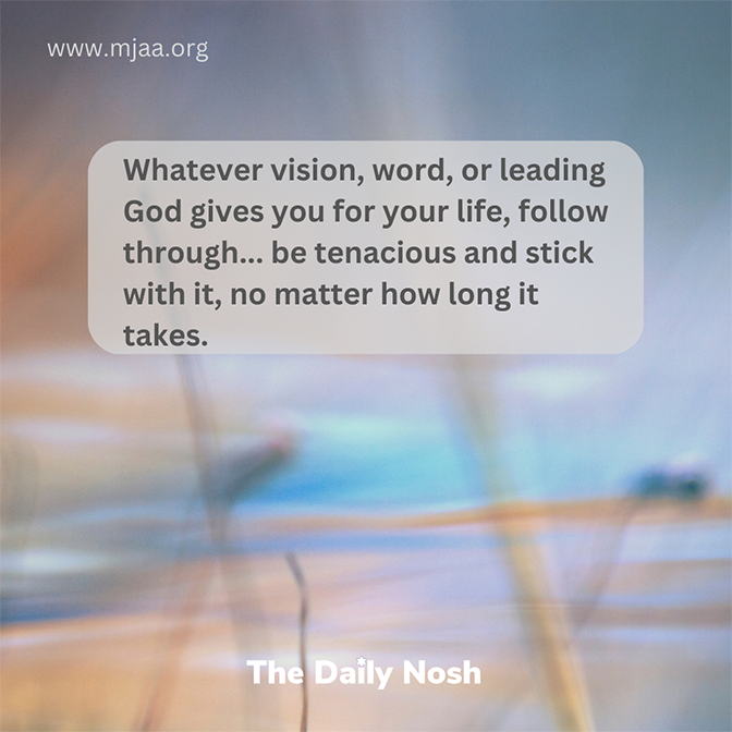 The Daily Nosh - Hebrew 8:5b