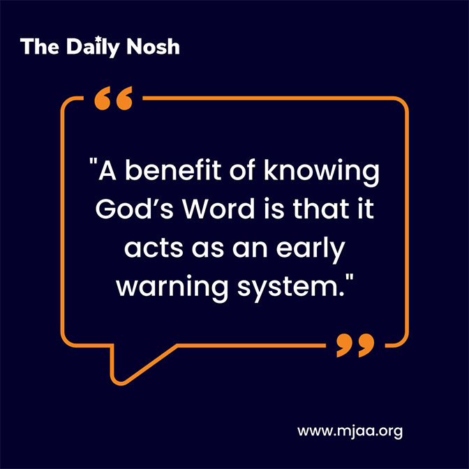 The Daily Nosh - Psalms 19:11a
