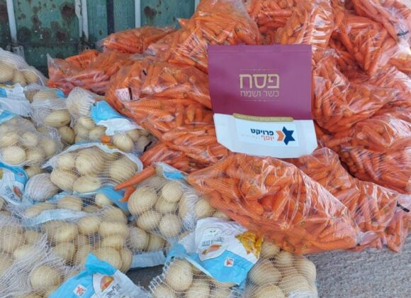 Joseph Project: Passover food for children’s village in Israel