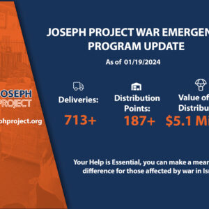 The Joseph Project: An update since the war started.
