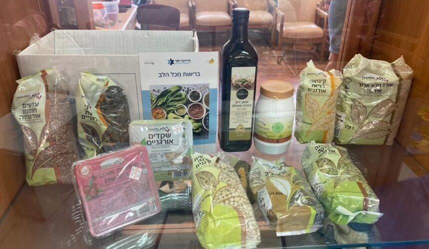 Humanitarian Aid in Israel: Healthy Food Box & Bomb Shelter Box