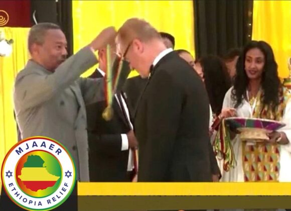 MJAAER Awarded By Ethiopian Government for Two Decades of Service to the Poor (Video).