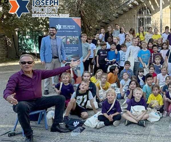 During wartime, The Joseph Project International Brings Hope to Makor HaTikvah School